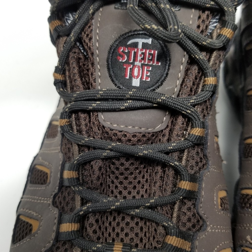Skechers Work Blais Bixford ST Steel Toe Men's 12 Waterproof Hiking Boots 77054 - Picture 3 of 16